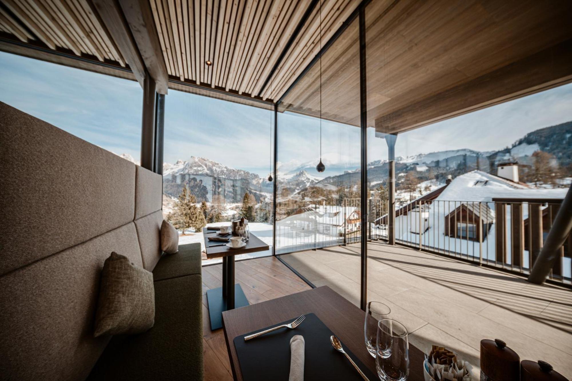 Hotel Cendevaves Alpine Silence Santa Cristina Val Gardena Exterior foto