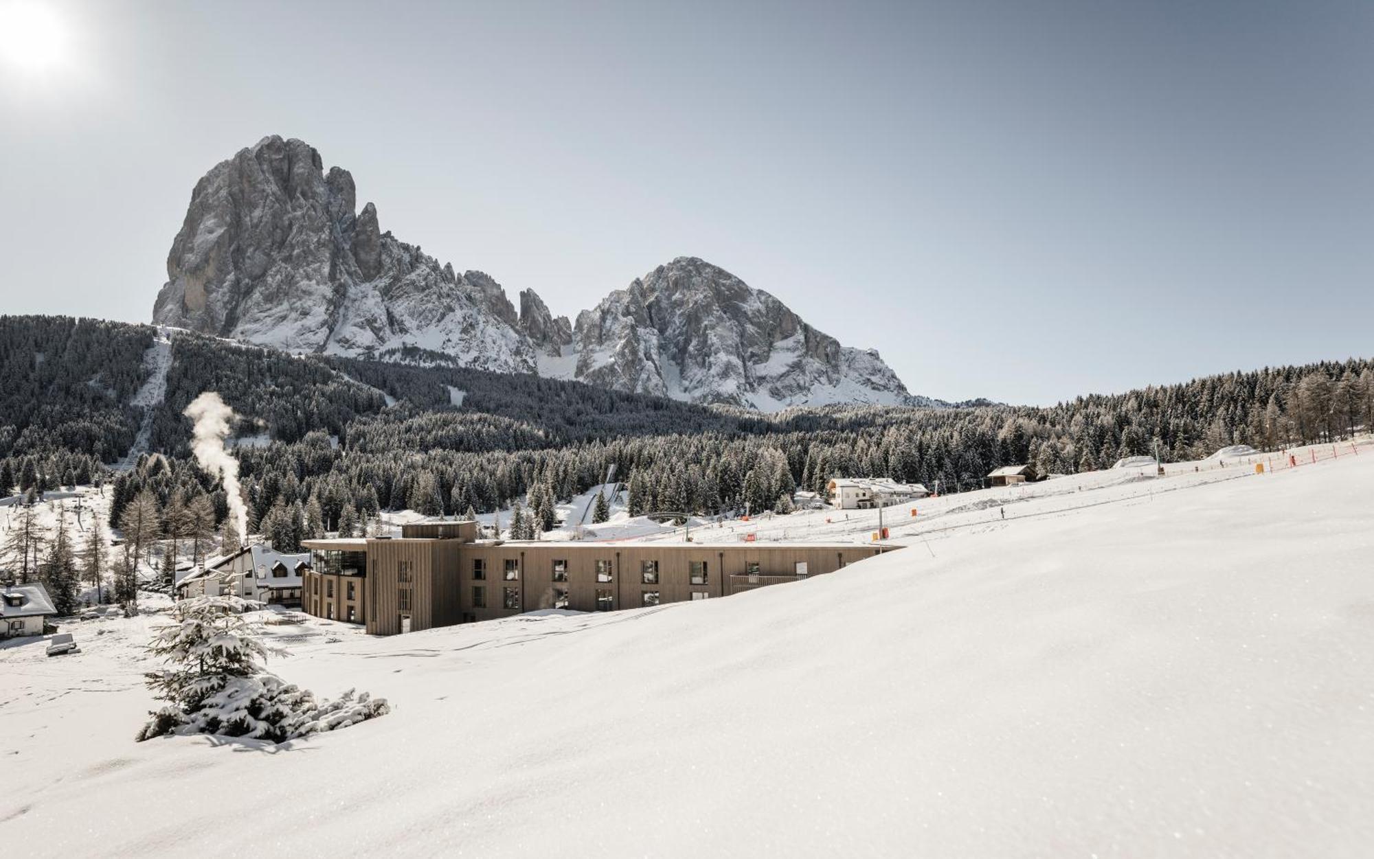 Hotel Cendevaves Alpine Silence Santa Cristina Val Gardena Exterior foto